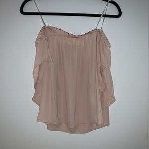 Amanda Uprichard off the shoulder top